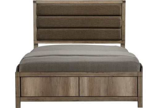 Matteo Light Brown Queen Panel Bed - DMV FurnitureQueen Bed
