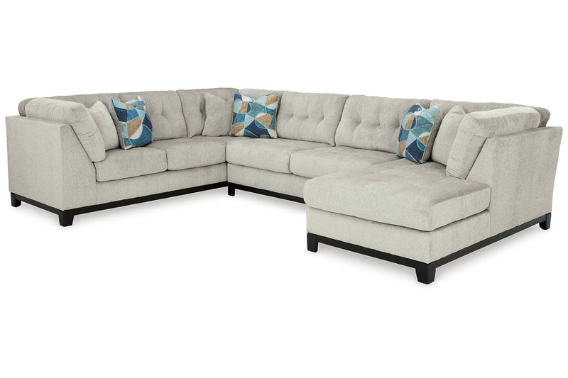 Maxon Place Stone 3 - Piece Sectional with Chaise - DMV FurnitureSectional