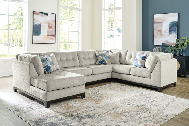 Maxon Place Stone 3 - Piece Sectional with Chaise - DMV FurnitureSectional