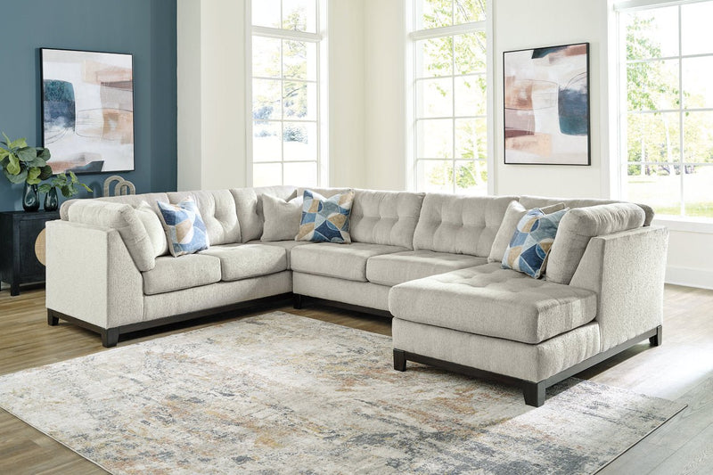 Maxon Place Stone 3 - Piece Sectional with Chaise - DMV FurnitureSectional
