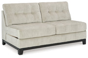 Maxon Place Stone Armless Loveseat - 3300434