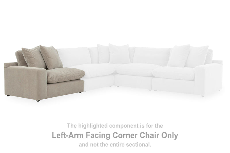 Maxton Heights Pebble Left-Arm Facing Corner Chair - 6780864