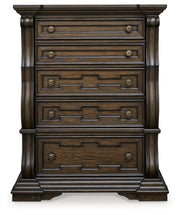 Maylee Dark Brown Chest of Drawers from Ashley - DMV Furniture