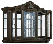 Maylee Dark Brown Dining Hutch - D947-81