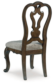 Maylee Dark Brown Dining Table and 6 Chairs - DMV FurnitureDining Room Set