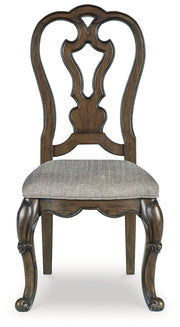 Maylee Dark Brown Dining Table and 6 Chairs - DMV FurnitureDining Room Set