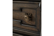 Maylee Dark Brown Dresser and Mirror - DMV FurnitureDresser & Mirror