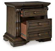 Maylee Dark Brown Nightstand from Ashley - DMV Furniture