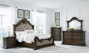 Maylee Dark Brown Upholstered Bedroom Set - DMV FurnitureBedroom Set