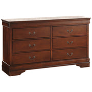 Mayville Brown Cherry Sleigh Bedroom Set - DMV FurnitureBedroom Set