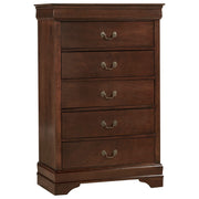 Mayville Brown Cherry Sleigh Bedroom Set - DMV FurnitureBedroom Set
