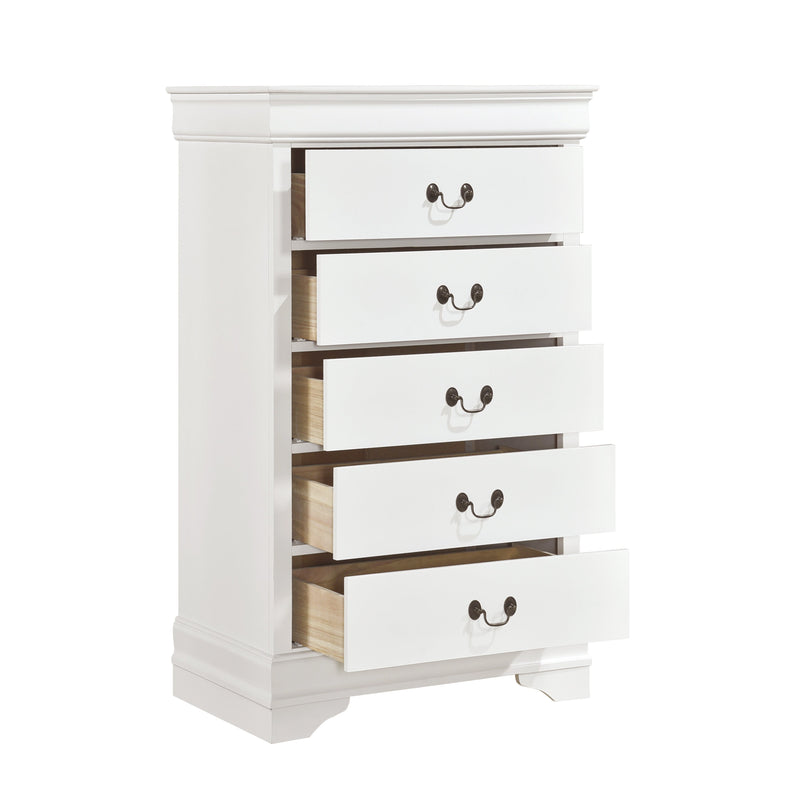 Mayville White Sleigh Bedroom Set - DMV FurnitureBedroom Set