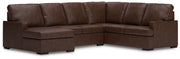 McDowlan Coffee 3-Piece Sectional with Chaise - PC48504S2