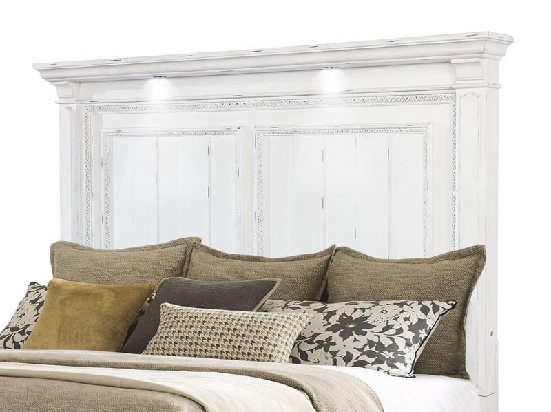 McKinney 4-piece Queen Bedroom Set Vintage White - 215871Q-S4