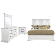 McKinney 4-piece Queen Bedroom Set Vintage White - 215871Q-S4