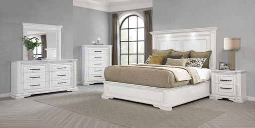 McKinney 5-piece Queen Bedroom Set Vintage White - 215871Q-S5