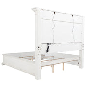 McKinney 5-piece Queen Bedroom Set Vintage White - 215871Q-S5
