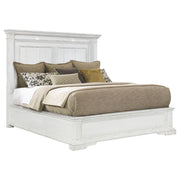 McKinney Eastern King LED Light Panel Bed Vintage White - 215871KE