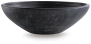 Meadie Distressed Black Bowl - A2000792