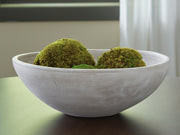 Meadie Distressed White Bowl - A2000789