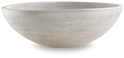 Meadie Distressed White Bowl - A2000789