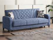 Mega Convertible Sofa in Blue - 200-ELIF-MEG-A165-3