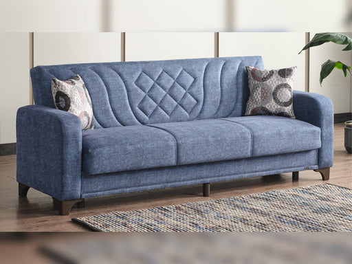 Mega Convertible Sofa in Blue - 200-ELIF-MEG-A165-3