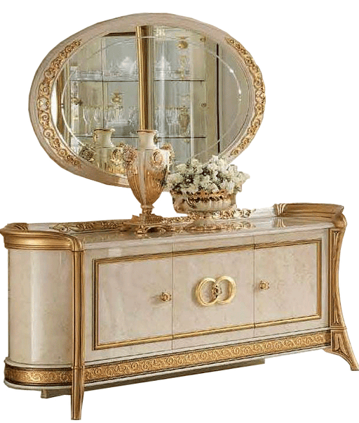 Melodia 3 Door Buffet w/Mirror SET - p11653