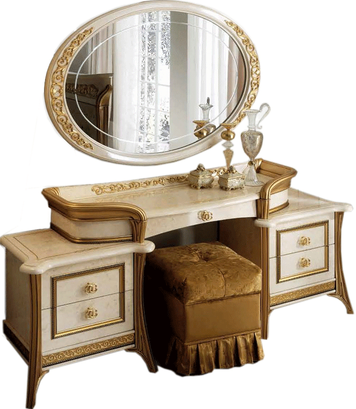 Melodia Vanity Dresser / Mirror Set - p14169