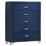 Melody 5-piece Queen Bedroom Set Pacific Blue - 223371Q-S5