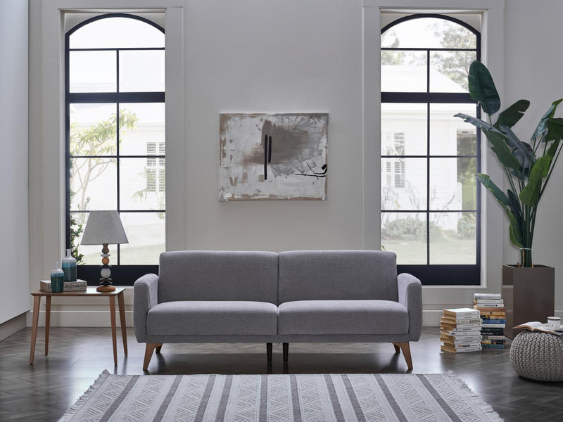 Memory Foam Sofa In A Box (Koopsi Basic Gray 110) - DMV FurnitureSleeper Sofa