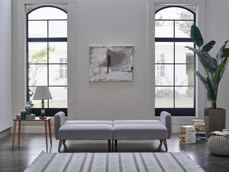 Memory Foam Sofa In A Box (Koopsi Basic Gray 110) - DMV FurnitureSleeper Sofa