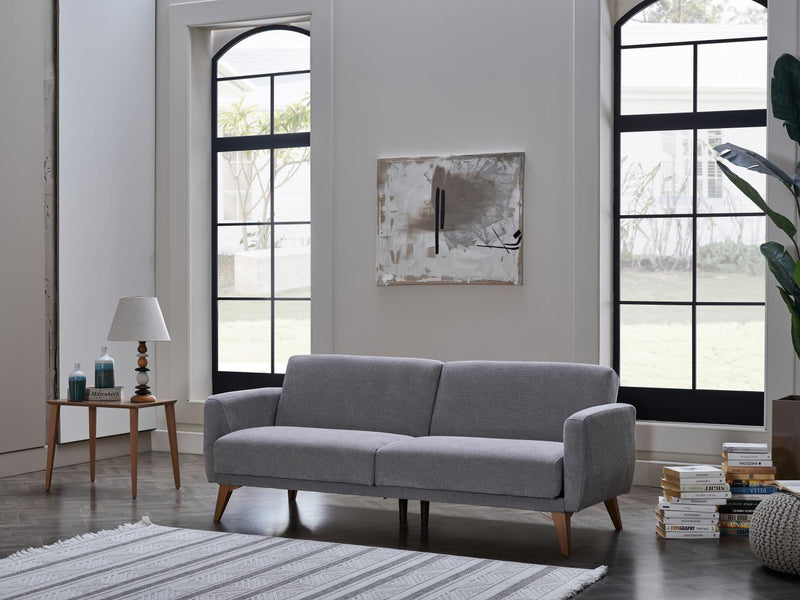 Memory Foam Sofa In A Box (Koopsi Basic Gray 110) - DMV FurnitureSleeper Sofa