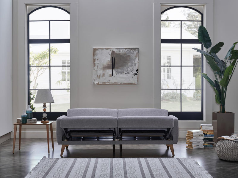 Memory Foam Sofa In A Box (Koopsi Basic Gray 110) - DMV FurnitureSleeper Sofa