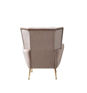 Merida Coffee Velvet Chair - MERIDACOFFEE-C