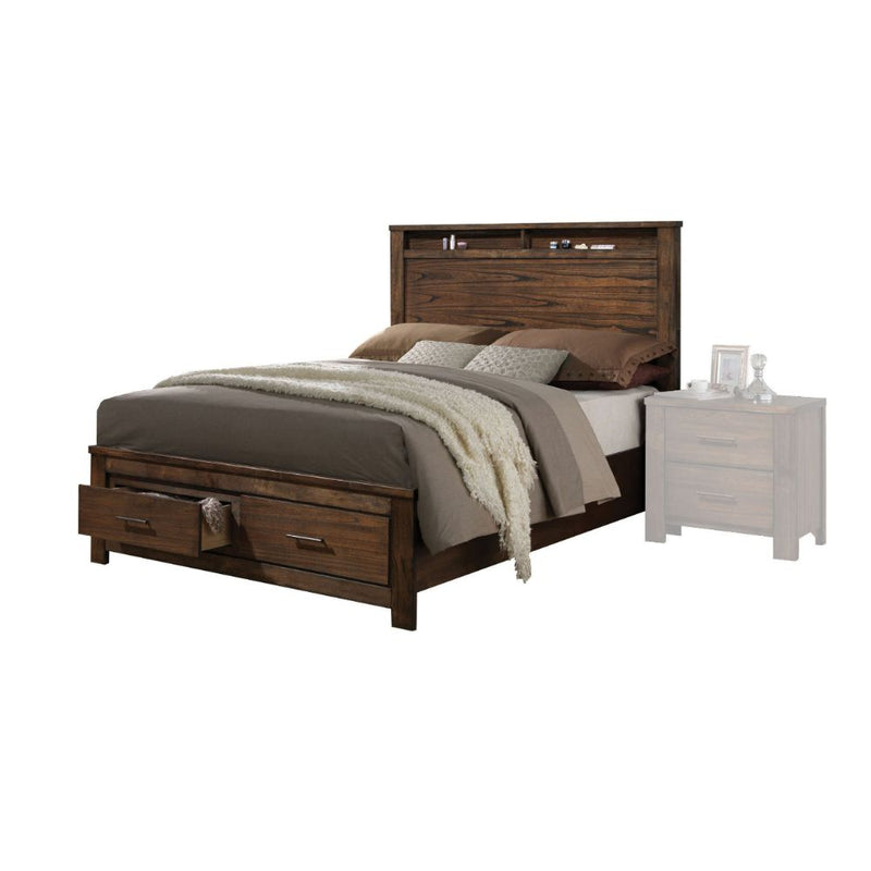 Merrilee EK Bed W/Storage - 21677EK