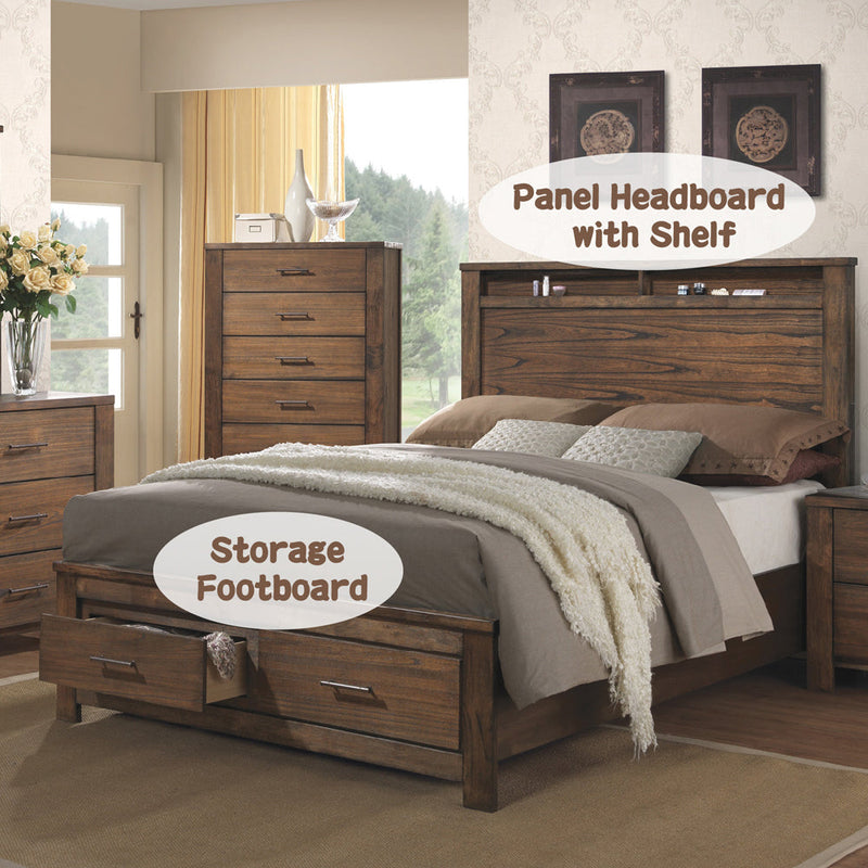 Merrilee Queen Bed W/Storage - 21680Q