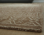 Merrittman Brown/Ivory 5' x 7' Area Rug - R407702