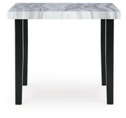 Mervannie Gray/Black Counter Height Dining Table - PCD571-13