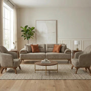 Mia Convertible Sofa Beige in Beige - 101-MIA-ALA03-3