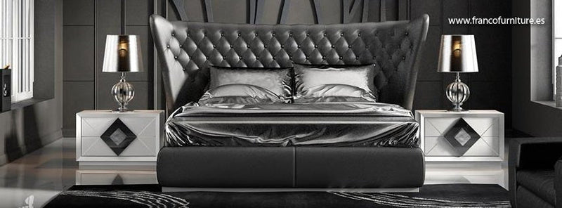 Miami Bed Queen - DMV FurnitureQueen Bed