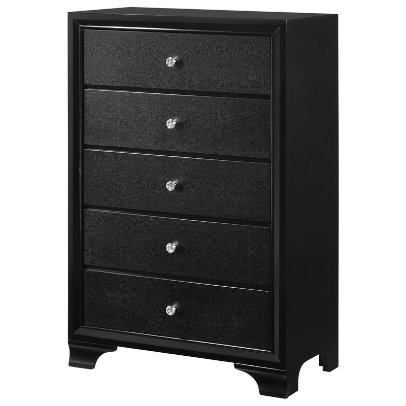 Micah Black LED Panel Bedroom Set - DMV FurnitureBedroom Set