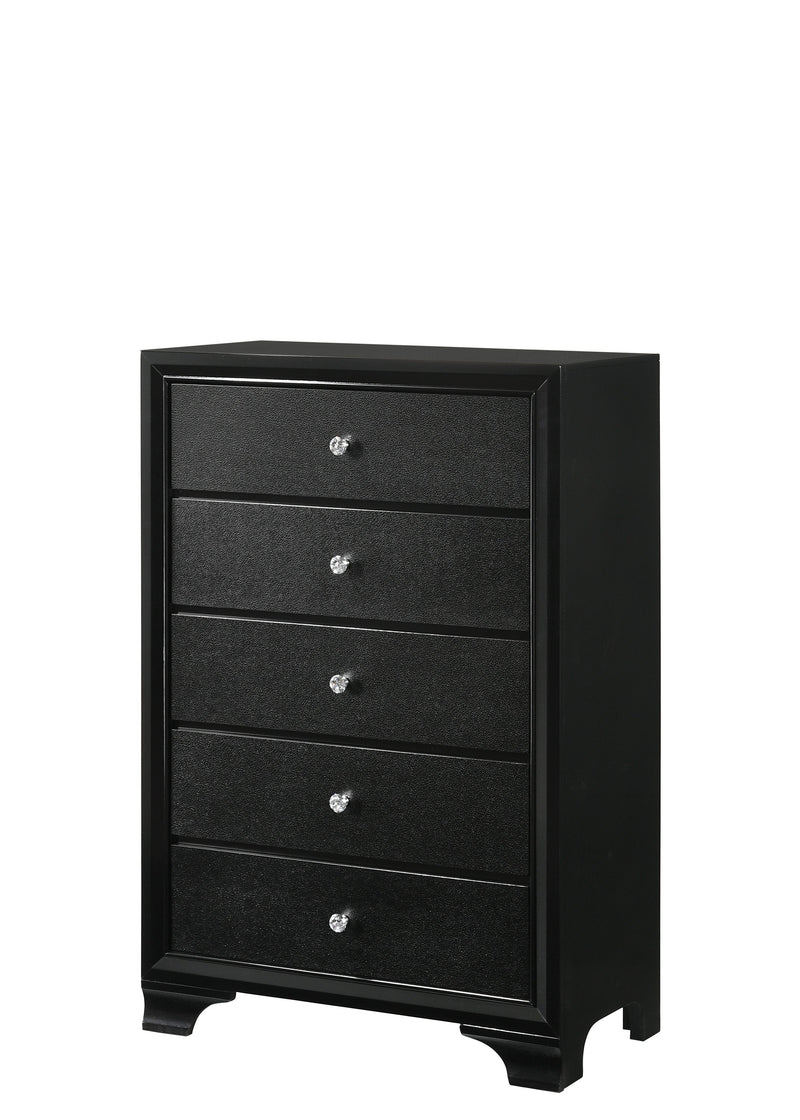 Micah Black LED Upholstered Panel Youth Bedroom Set - DMV FurnitureYouth Bedroom Set