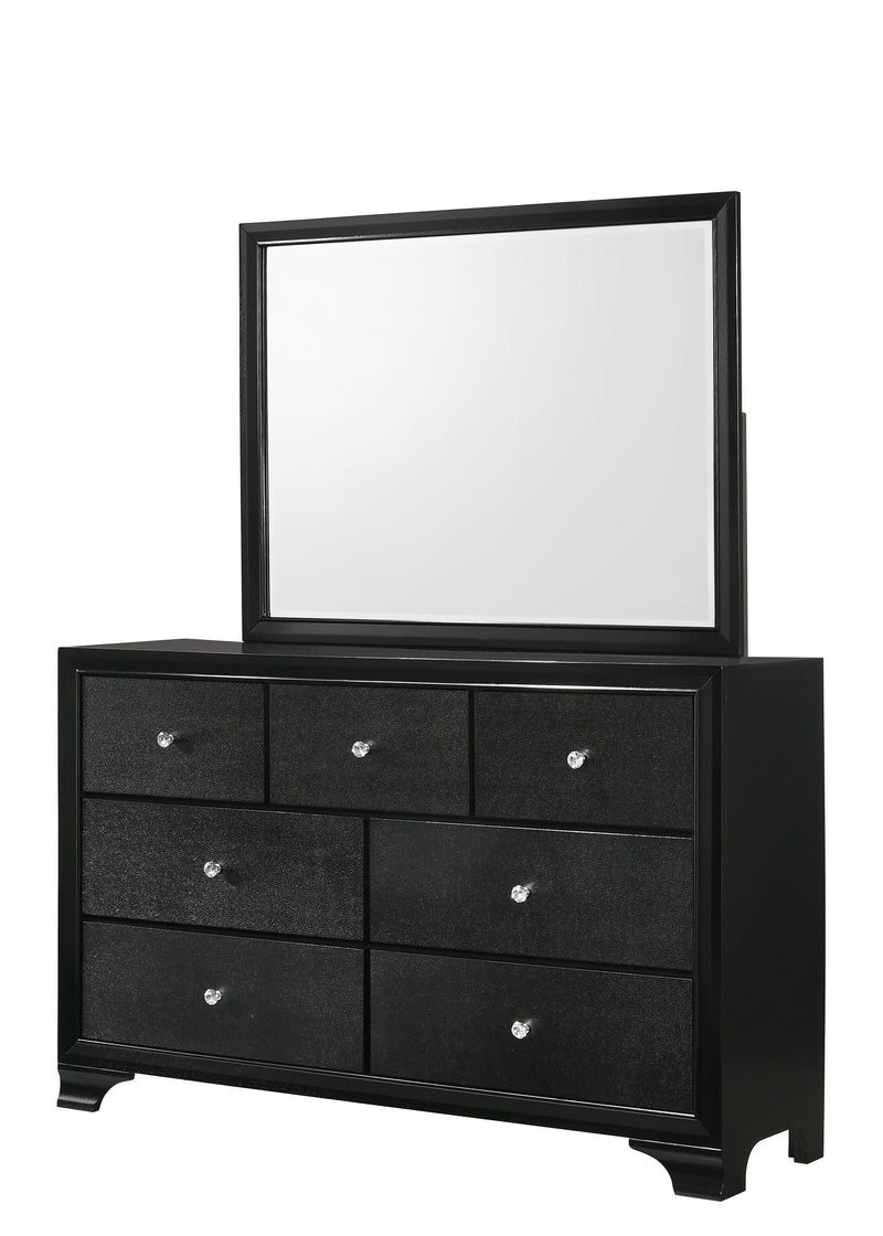 Micah Black LED Upholstered Panel Youth Bedroom Set - DMV FurnitureYouth Bedroom Set