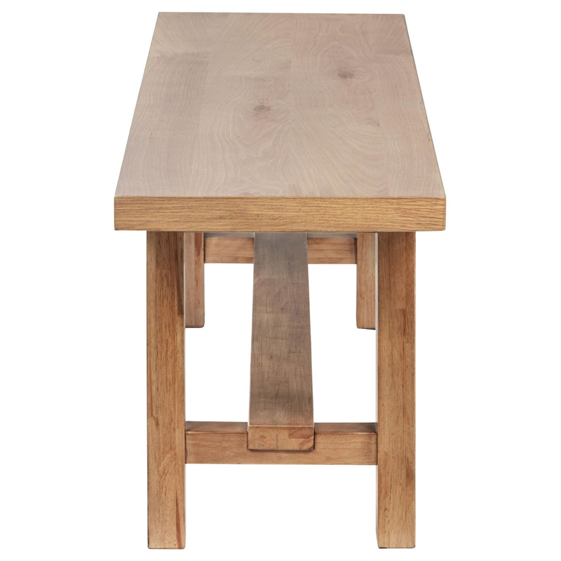 Middleton 6-piece Extension Leaf Dining Set Brown and Beige - 108540-S6