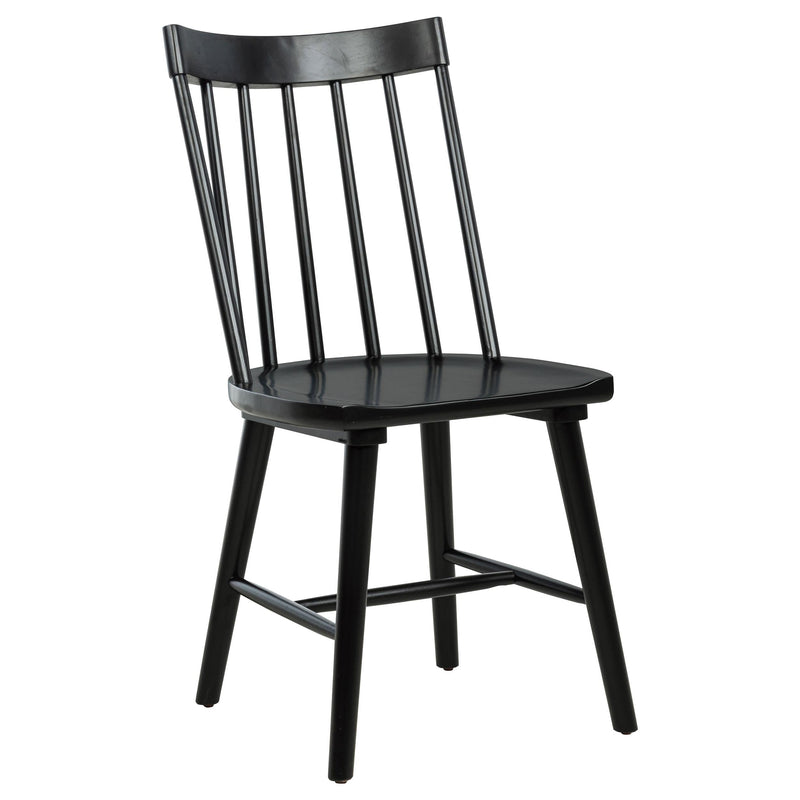 Middleton 6-piece Extension Leaf Dining Set Brown and Black - 108540-S6B