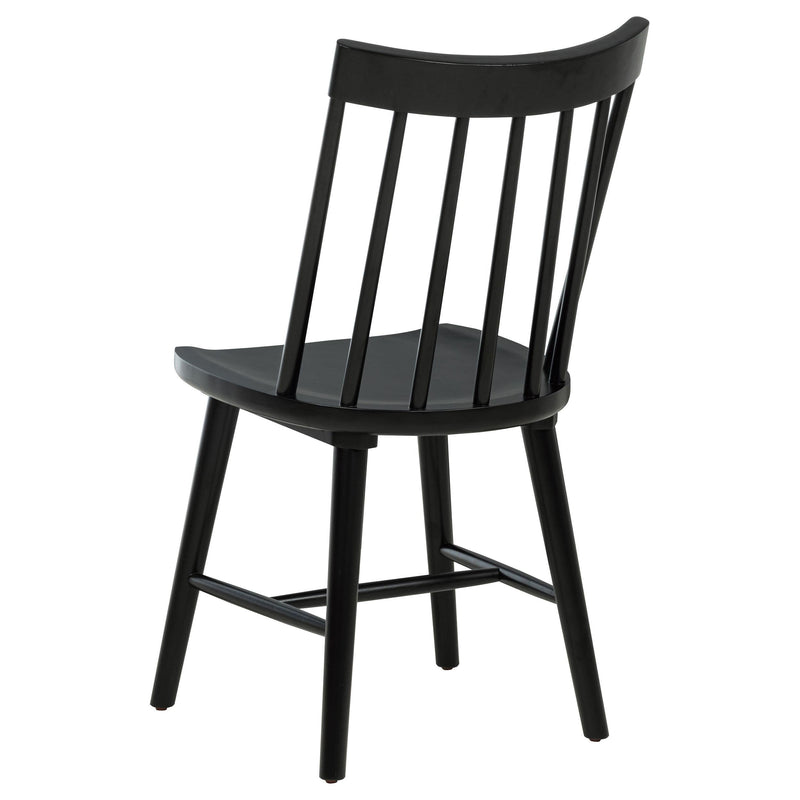 Middleton 7-piece Extension Leaf Dining Set Brown and Black - 108541-S7B