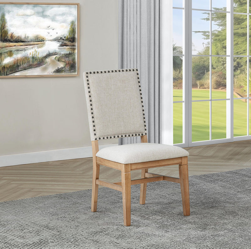 Middleton Upholstered Dining Side Chair Beige (Set of 2) - 108542