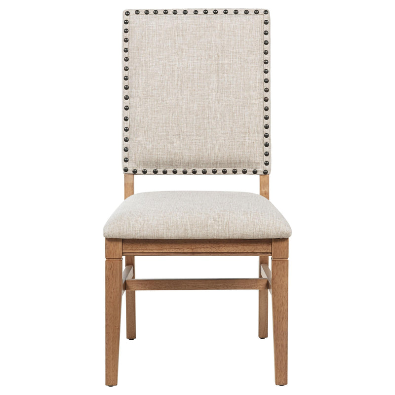 Middleton Upholstered Dining Side Chair Beige (Set of 2) - 108542