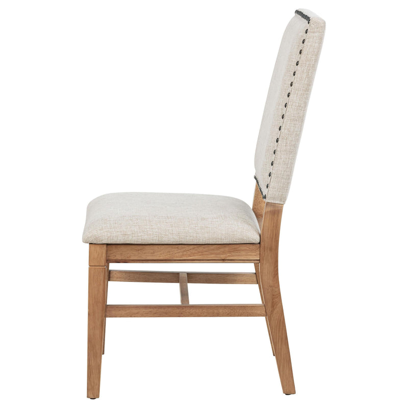 Middleton Upholstered Dining Side Chair Beige (Set of 2) - 108542